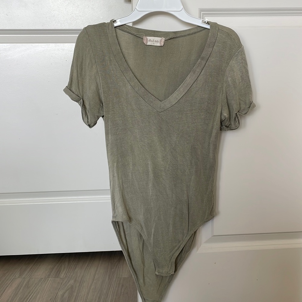 Green bodysuit